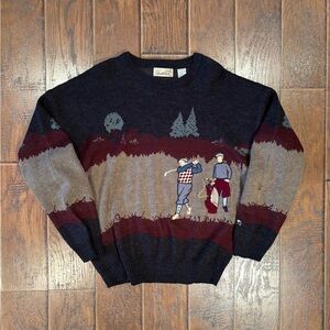 Vintage 90s Arnold Palmer Golf Knit Sweater